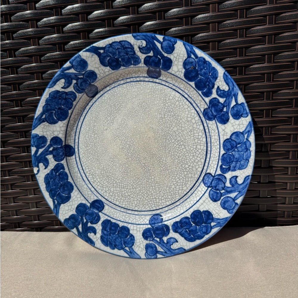 Vintage Dedham Pottery Plate